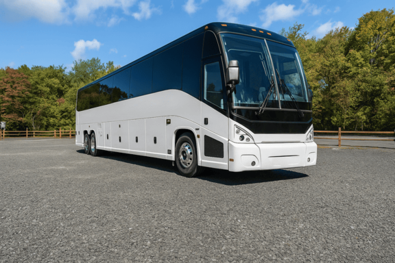 Coach Bus Overland Park 56 Passenger Charter Bus