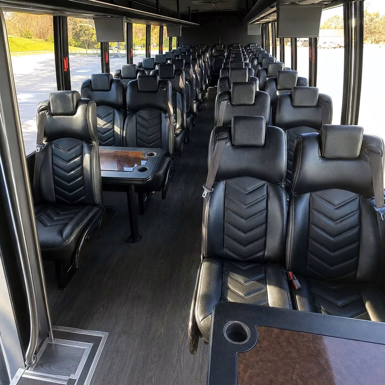 35 passenger minibus inside