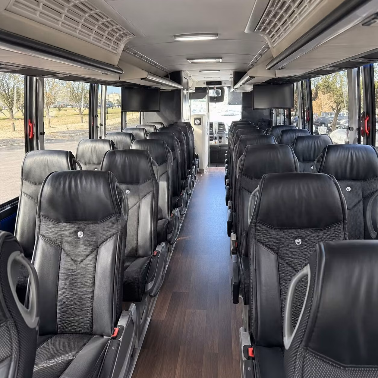 charter bus rentals for overland park corporate events and conferences
