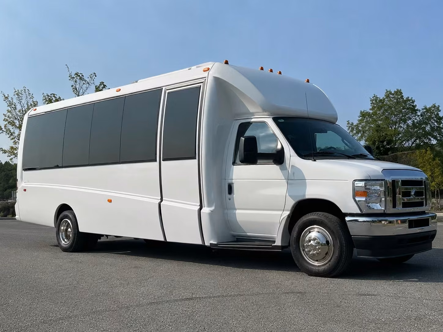 get a dedicated bridal party bus from the hotel to the ceremony and back
