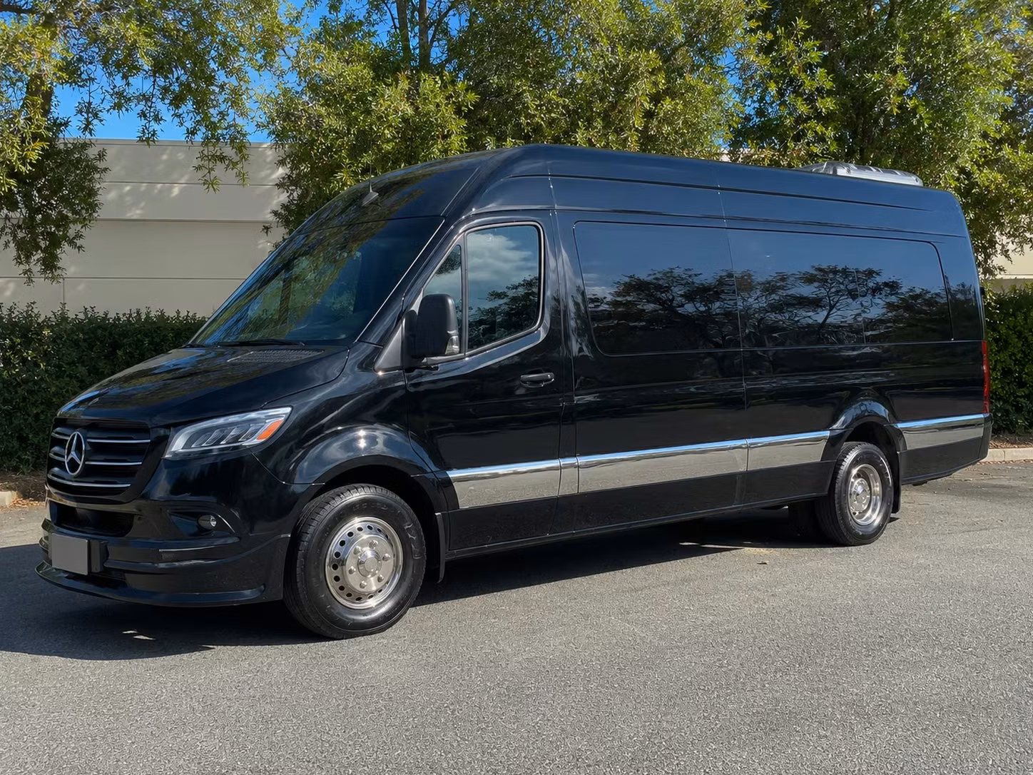 sprinter van with driver